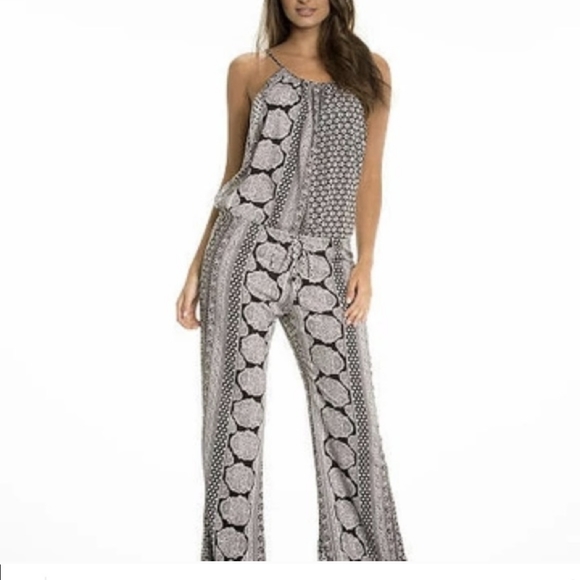 Elan Pants - Elan bell bottom jumpsuit size medium NWT